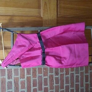 Shoshanna Midnight One Shoulder Cocktail Dress